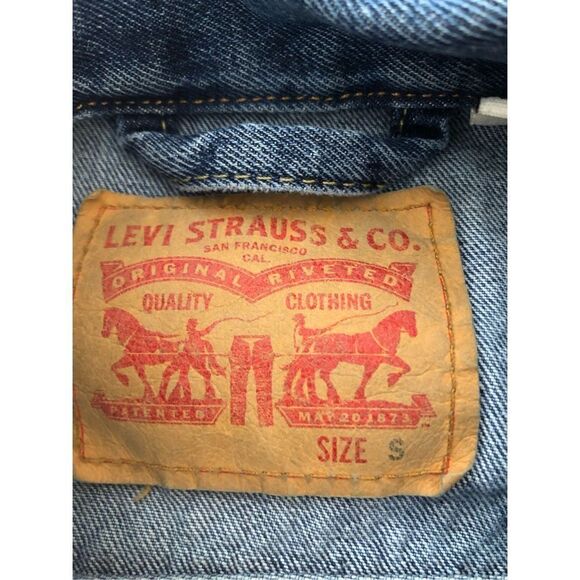 Levi Strauss Denim Jacket Women’s Bud Light Texas size S - Picture 14 of 16